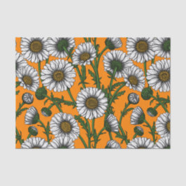 Orangenfrüchte Seidenpapier