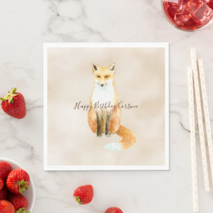 Orangenfuchs              serviette