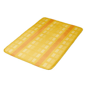 Orangengelb 10 badematte