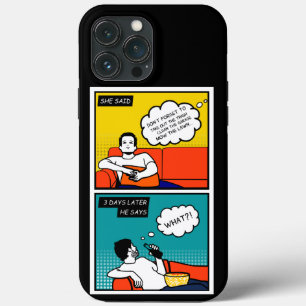 Orangengelber Honig Do Rugged Geek Comic Case-Mate iPhone Hülle