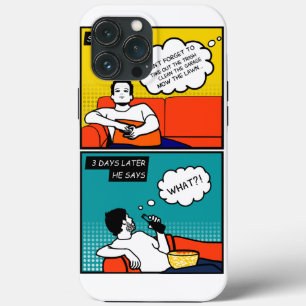 Orangengelber Honig Do Rugged Geek Comic Case-Mate iPhone Hülle