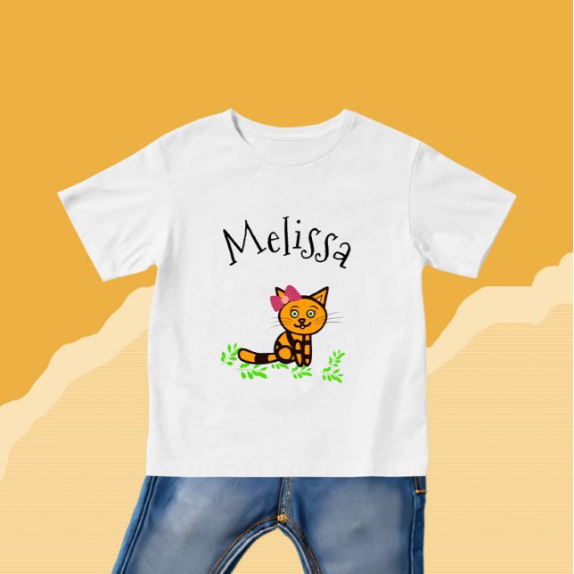 Orangenkatze Baby T-shirt (Von Creator hochgeladen)