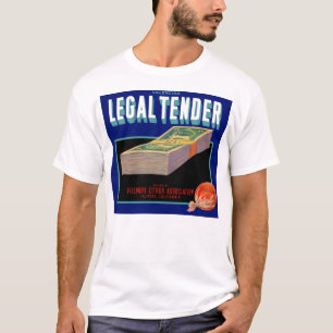 Orangenkettenetikett der 1930er Jahre T-Shirt