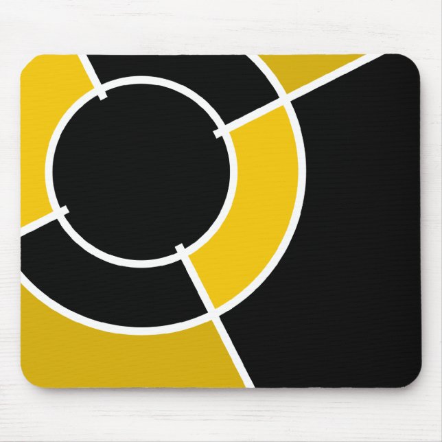 Orangenkugel Mousepad (Vorne)