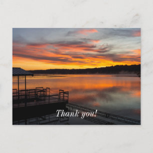 Orangenleckerer Morgen Postkarte