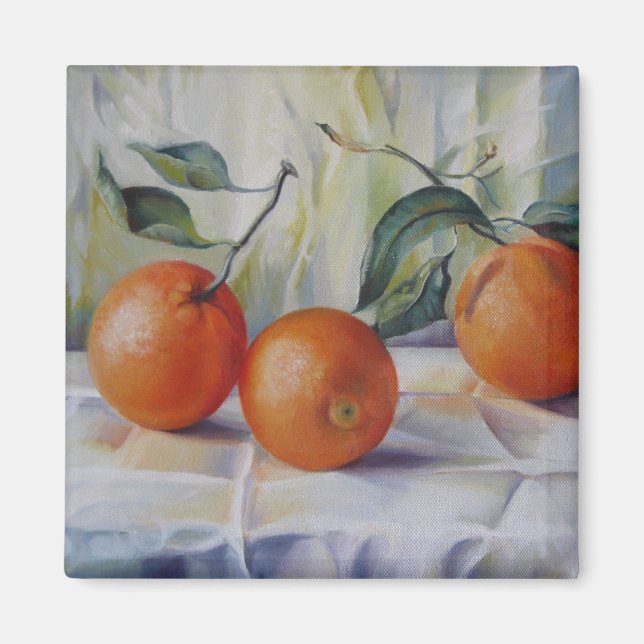 Orangenmagnet Magnet (Vorne)