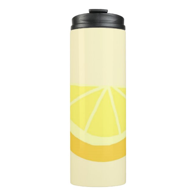 Orangenmalerei Thermosbecher (Vorderseite)