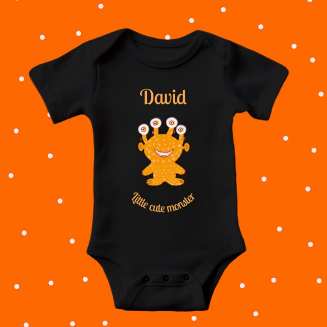 Orangenmonster Baby Strampler (Von Creator hochgeladen)