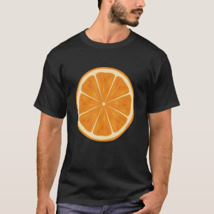 Orangenorange für Mädchen in Orange T-Shirt