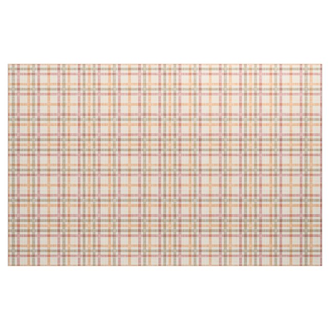 Orangenrot-grüner Teppichboden Stoff (Fat Quarter (45,7 x 55,9 cm))