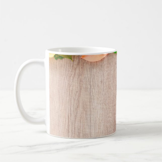 Orangenrot Kaffeetasse (Links)