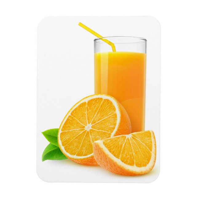 Orangensaft Magnet (Vertikal)