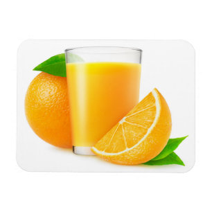 Orangensaft Magnet