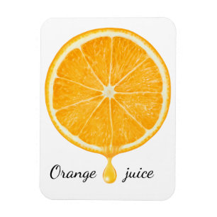 Orangensaft Magnet