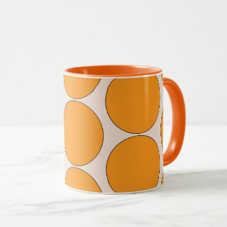 "ORANGENSAFT" POP-ART DEKO 330 ML KAFFEETASSE
