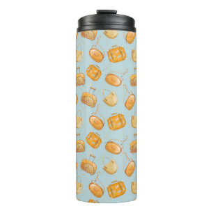 Orangensaft Thermosbecher
