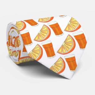 OrangensaftCitrus Fruit Slice, frisch gepresst Krawatte