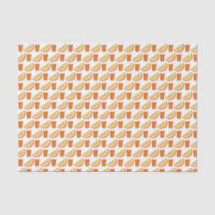 OrangensaftCitrus Fruit Slice, frisch gepresst Seidenpapier