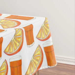 OrangensaftCitrus Fruit Slice, frisch gepresst Tischdecke
