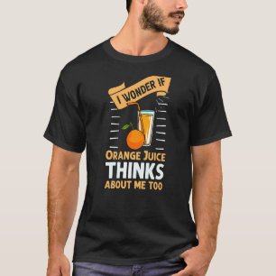 Orangensaftpresse Getränk Mix Frische Maker T-Shirt