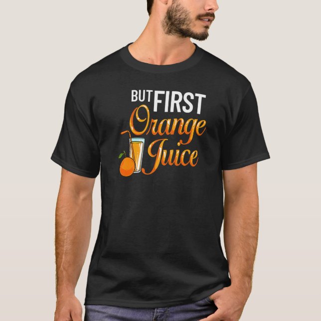 Orangensaftpresse Getränk Mix Frische Maker T-Shirt (Vorderseite)