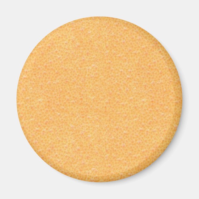 Orangenschale Magnet (Vorne)