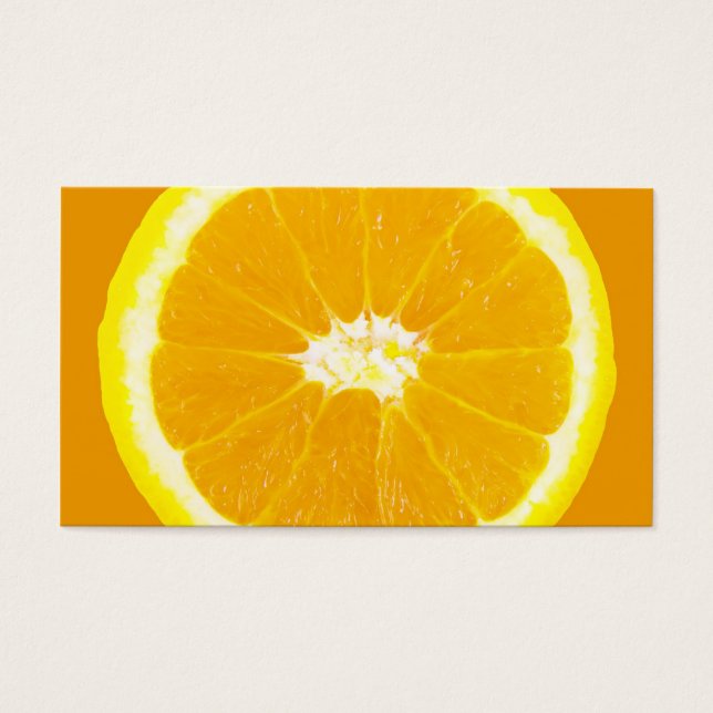 Orangenscheibe (Vorderseite)