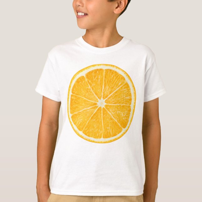 Orangenscheibe T-Shirt (Vorderseite)