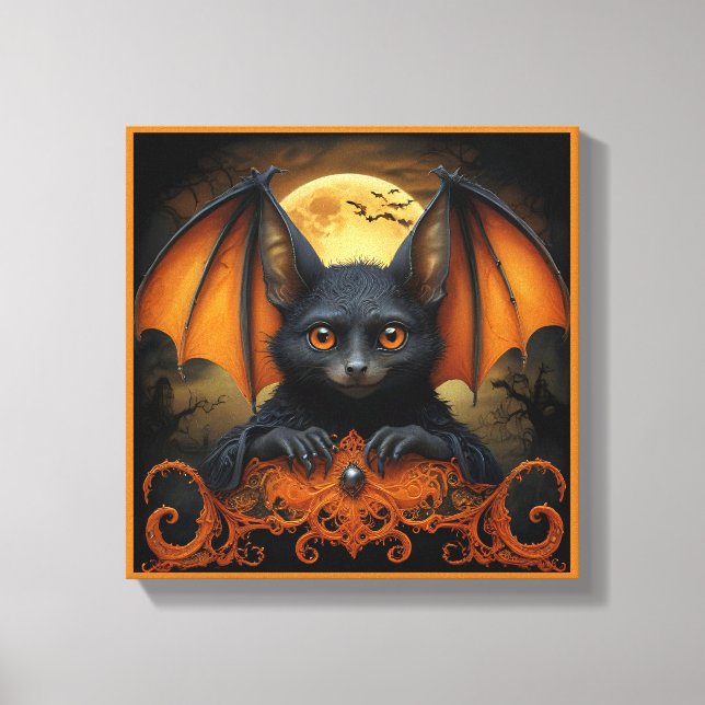 Orangenschläger Leinwanddruck (Vorderseite)