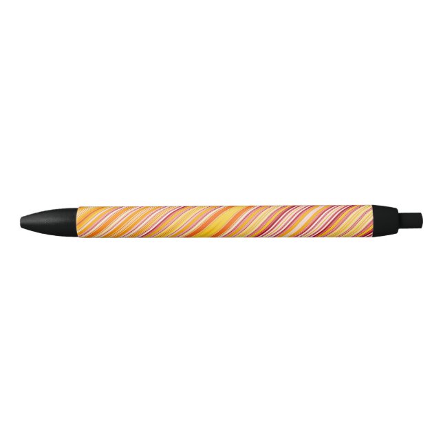 Orangenstreifen Kugelschreiber (Vorderseite)