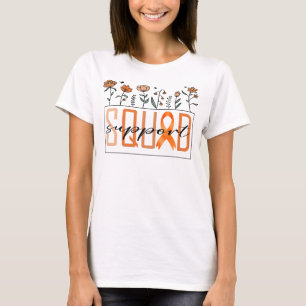 Orangenunterstützungskommando Blume T-Shirt