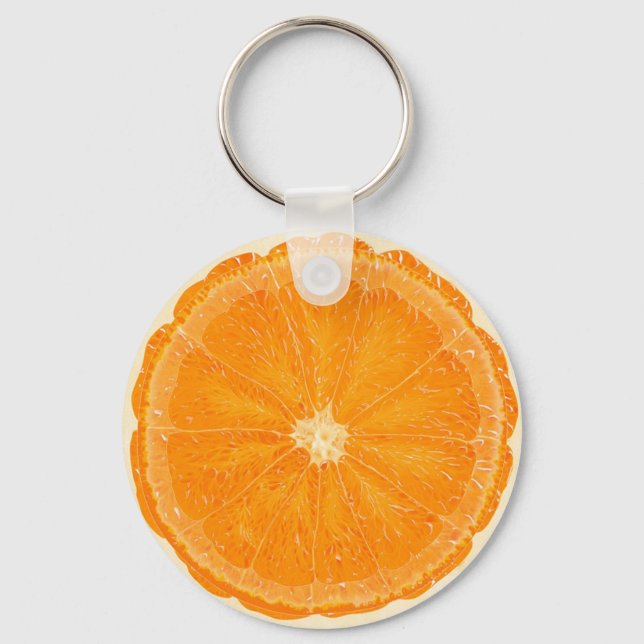 Orangenzitrus Schlüsselanhänger (Vorderseite)