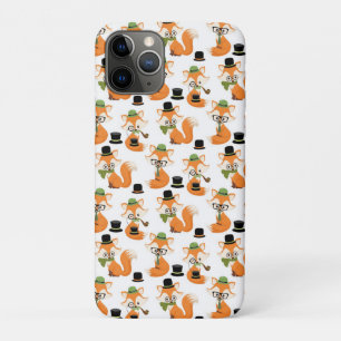 Oranger Fuchs Herbst Bäume Wald Hipster Brille Fuc Case-Mate iPhone Hülle