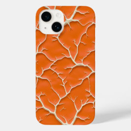 Oranger iPhone-Hülle Crack Branch Stylisches Desig Case-Mate iPhone 14 Hülle
