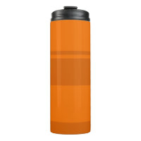Oranger Thermobecher