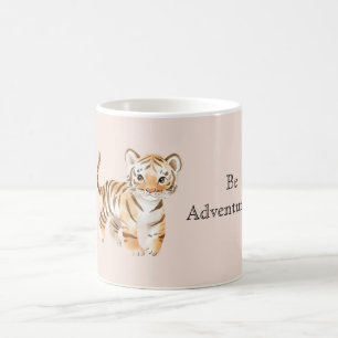 Oranger Tiger Kaffeetasse
