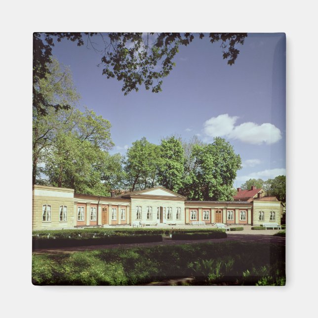 Orangerie Botanischer Garten Magnet (Vorne)