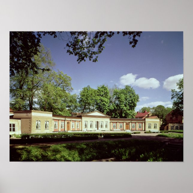 Orangerie Botanischer Garten Poster (Vorne)