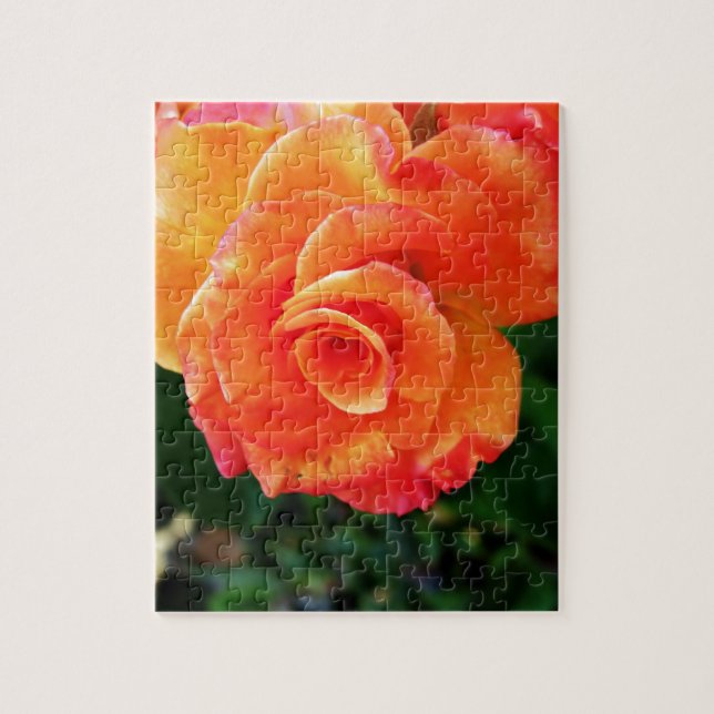 Orangerose Puzzle (Vertikal)