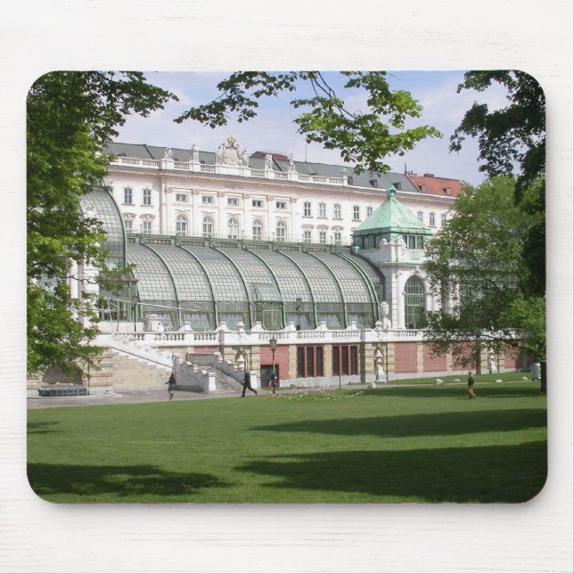 Orangery Burggarten, Wien, Österreich Mousepad (Vorne)