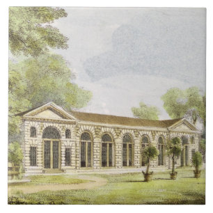 Orangery, Kew arbeitet im Garten, überzieht 11 vo Fliese