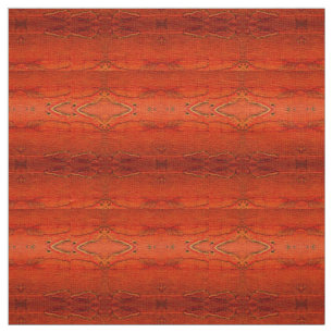 Oranges Aztekenmuster Stoff