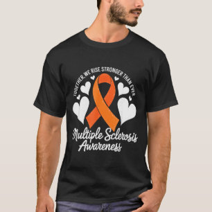 Oranges Band Wir Erheben Uns Stärker Multiple Skle T-Shirt
