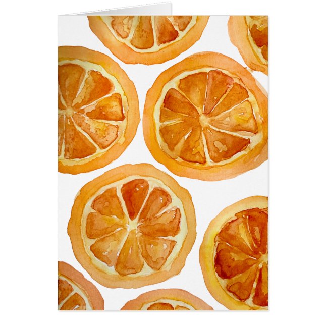 Oranges Card (Vorne)