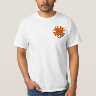 Oranges Kleeblattband T-Shirt