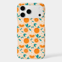 Oranges Muster | Frische Zitrusgestaltung
