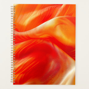 Oranges Muster Planer