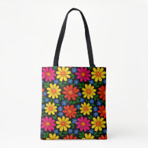 Oranges, Rotes, Pinkes, Gelbes Blumendesign