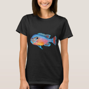 Oranges Sonnenbarsch T-Shirt