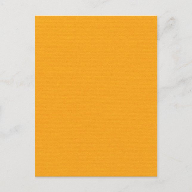 OrangeSolidPaper CREAMSICLE ORANGE SOLID COLOR BAC Postkarte (Vorderseite)